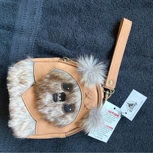 Disney Kids' Bag with Tan and Brown Furry Accents Star Wars